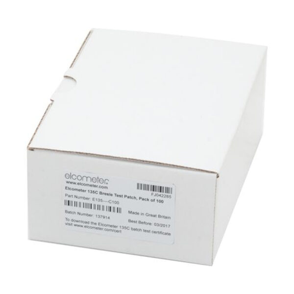 Box of salt testing bresle patches